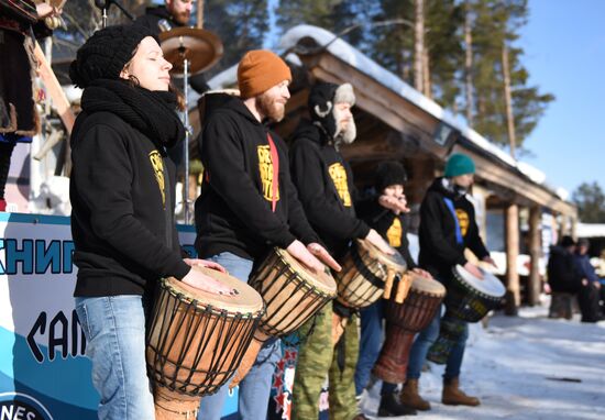 Spring equinox festival in Karelia