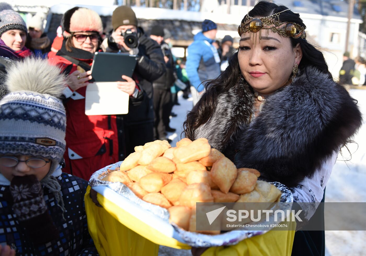 Spring equinox festival in Karelia