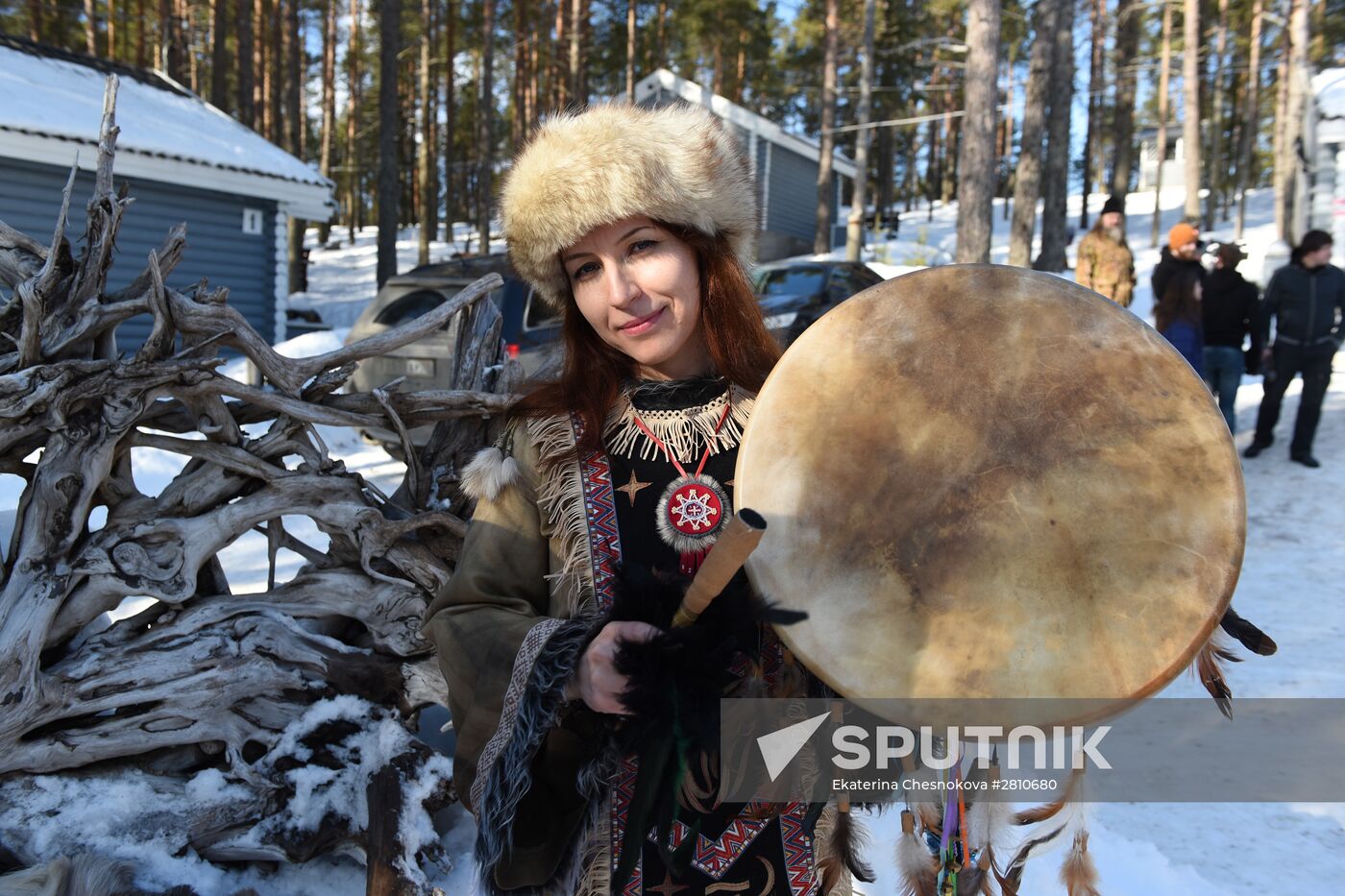 Spring equinox festival in Karelia