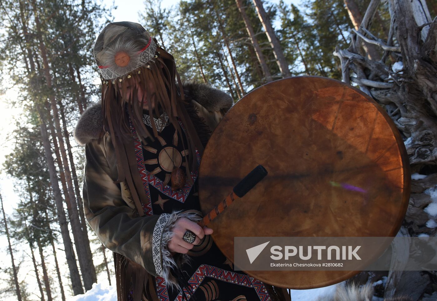 Spring equinox festival in Karelia