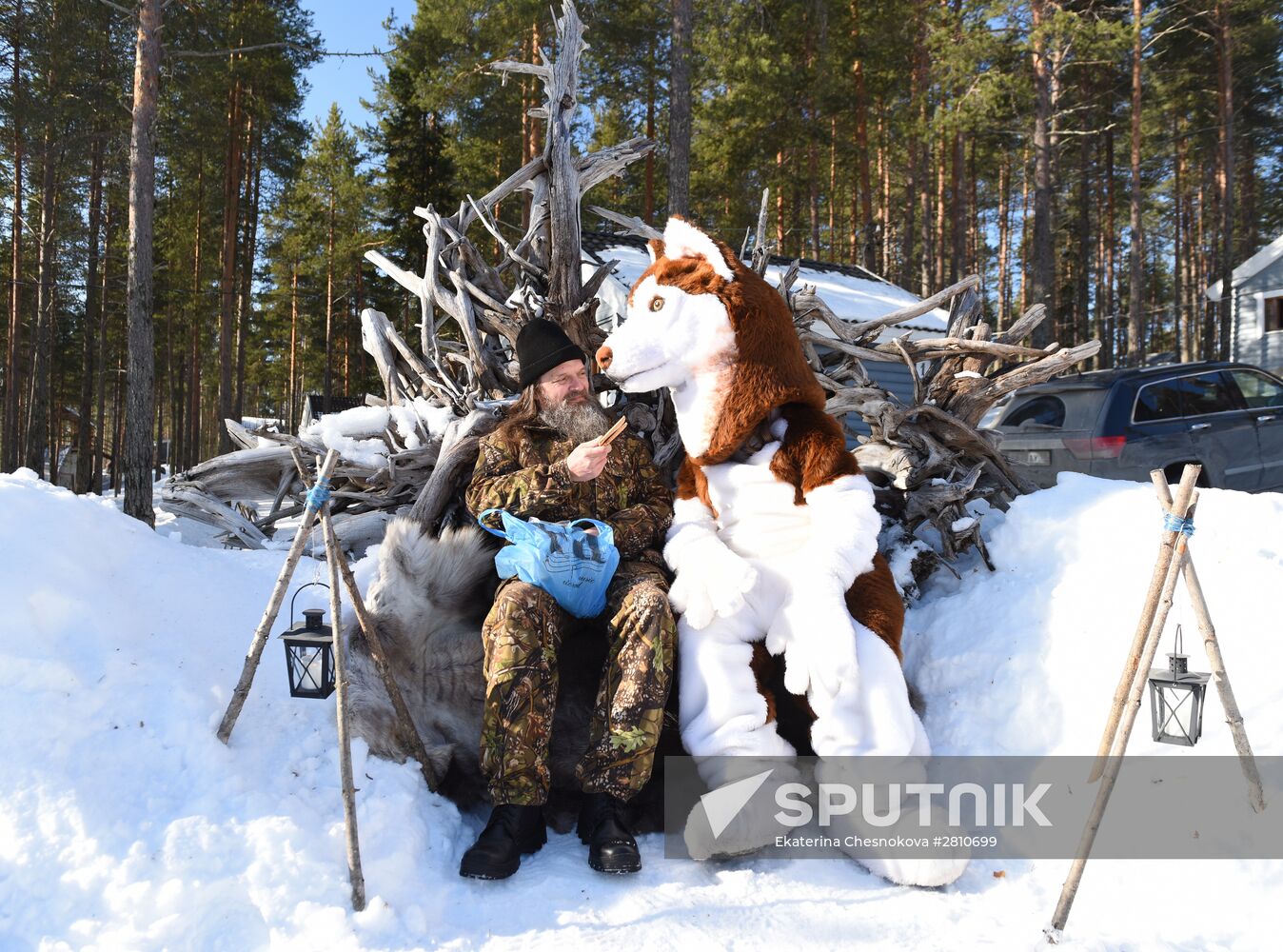 Spring equinox festival in Karelia
