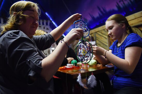 Spring equinox festival in Karelia