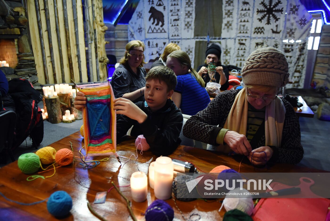 Spring equinox festival in Karelia
