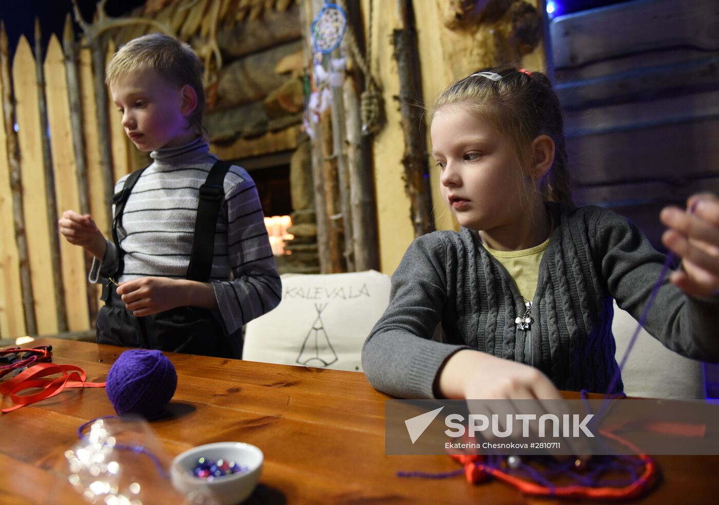 Spring equinox festival in Karelia