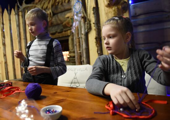 Spring equinox festival in Karelia