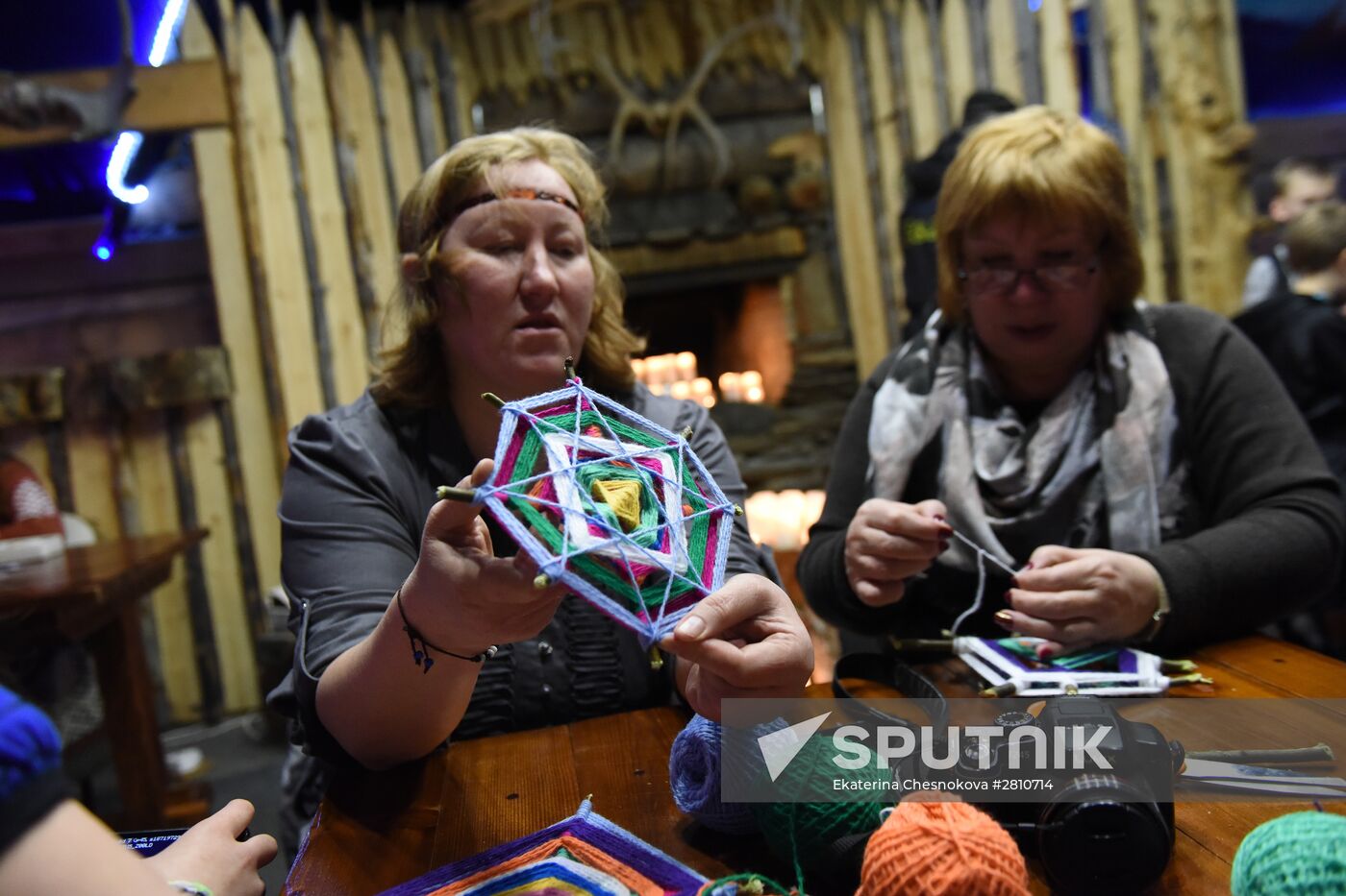 Spring equinox festival in Karelia