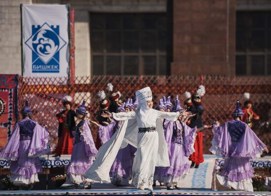Nooruz celebrated in Bishkek