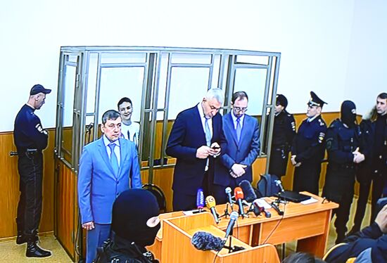 Announcement of verdict in Nadezhda Savchenko's case