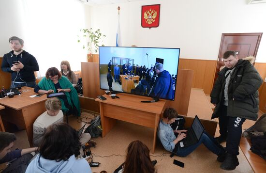 Announcement of verdict in Nadezhda Savchenko's case