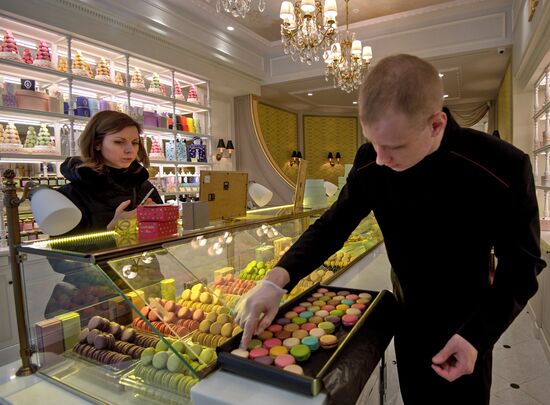 Ladurée bakery in Moscow