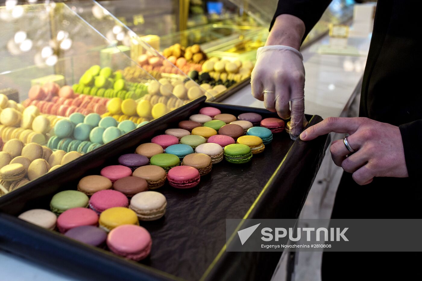 Ladurée bakery in Moscow