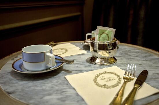 Ladurée bakery in Moscow