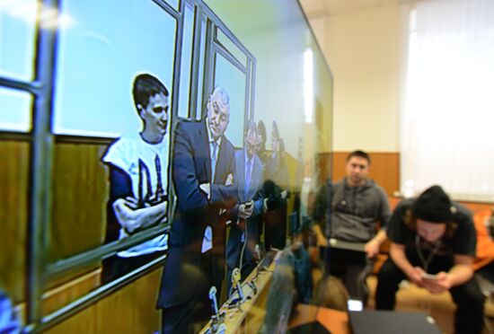 Announcement of verdict in Nadezhda Savchenko's case