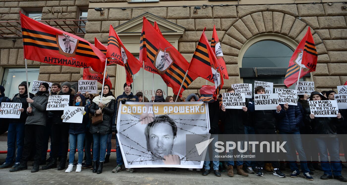 Rally in support of Konstantin Yaroshenko