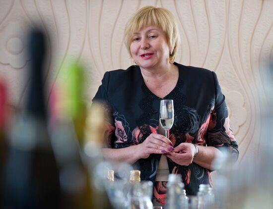 Wine making at Crimea's Zolotaya Balka company