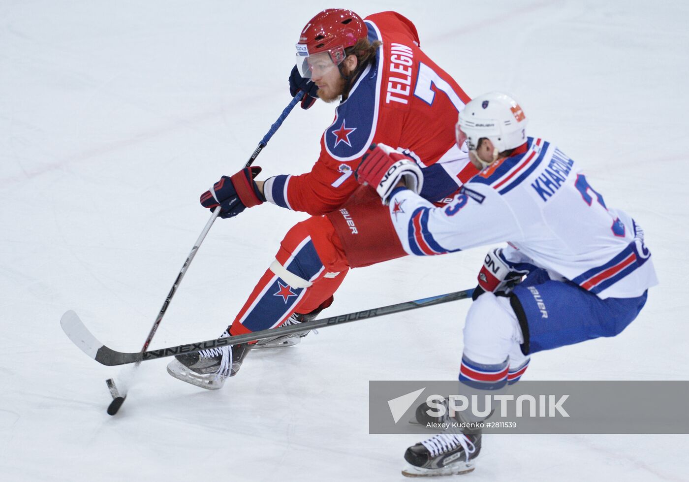 Hockey. KHL. CSKA vs SKA