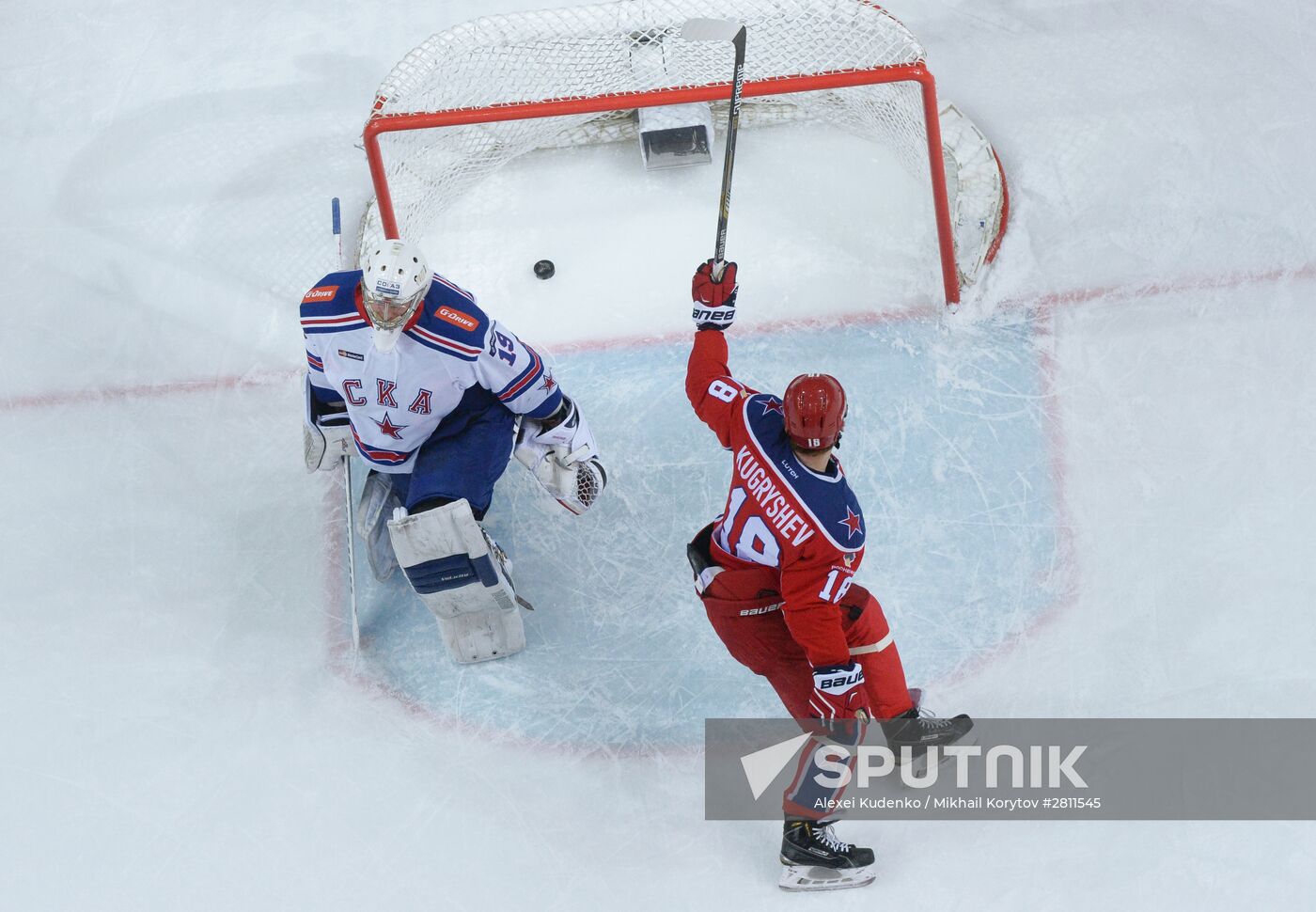 Hockey. KHL. CSKA vs SKA