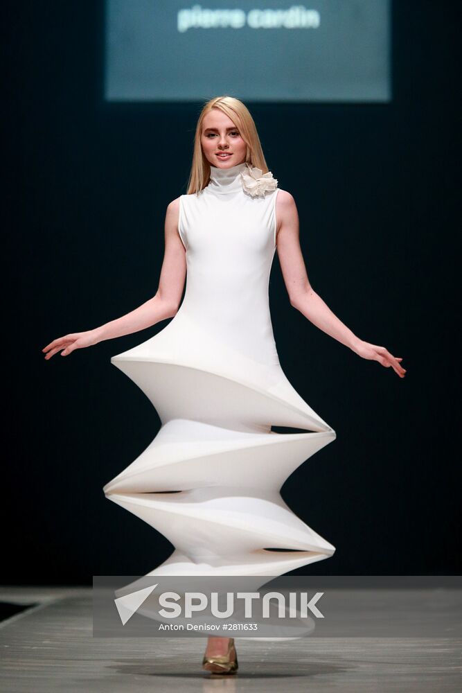 "Made in Russia" Fashion Week in Moscow. Day One