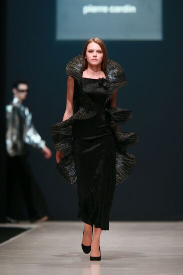 "Made in Russia" Fashion Week in Moscow. Day One