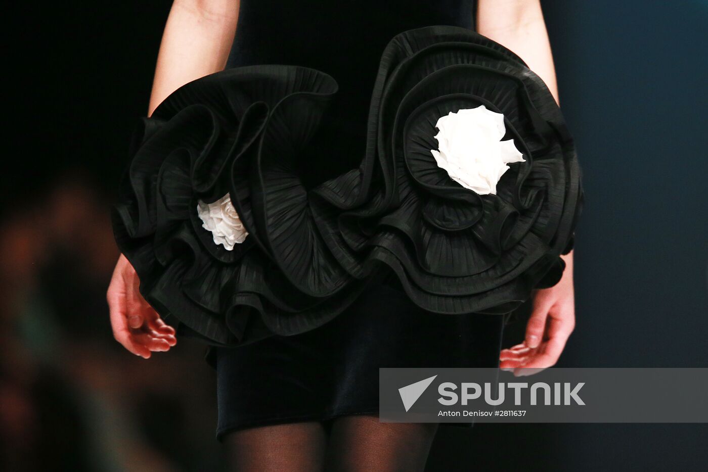 "Made in Russia" Fashion Week in Moscow. Day One