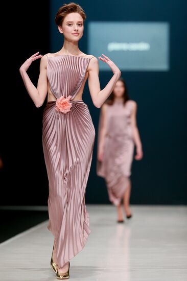 "Made in Russia" Fashion Week in Moscow. Day One