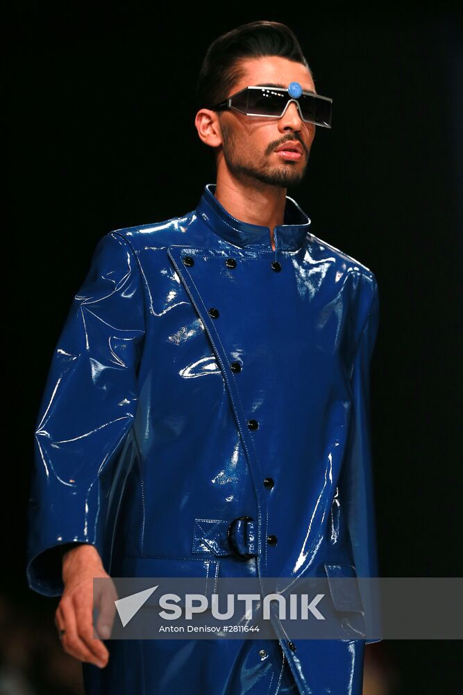 "Made in Russia" Fashion Week in Moscow. Day One