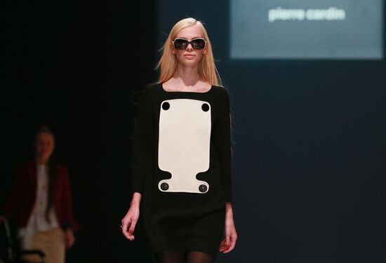 "Made in Russia" Fashion Week in Moscow. Day One