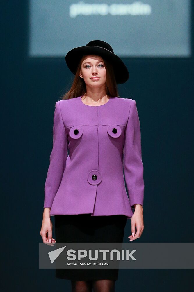 "Made in Russia" Fashion Week in Moscow. Day One