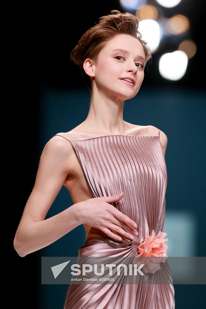 "Made in Russia" Fashion Week in Moscow. Day One