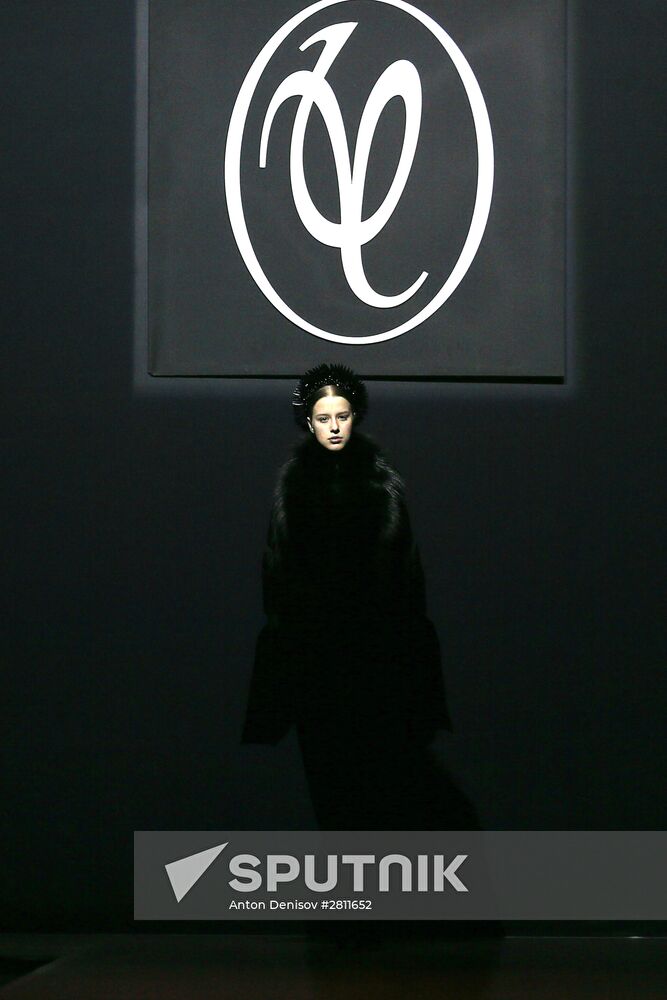 "Made in Russia" Fashion Week in Moscow. Day One