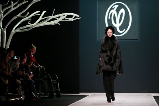 "Made in Russia" Fashion Week in Moscow. Day One