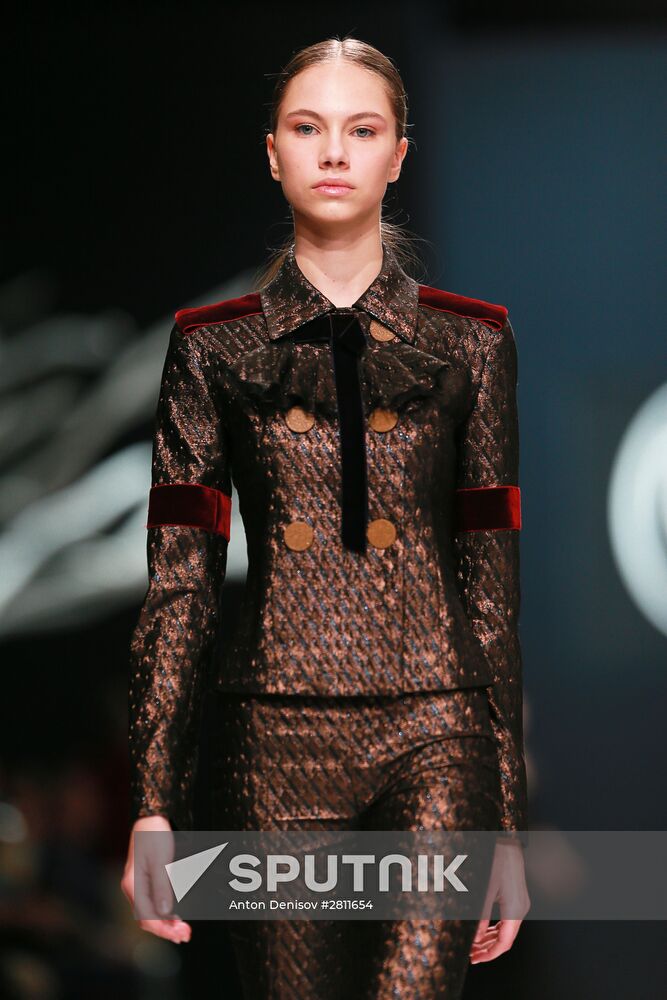 "Made in Russia" Fashion Week in Moscow. Day One