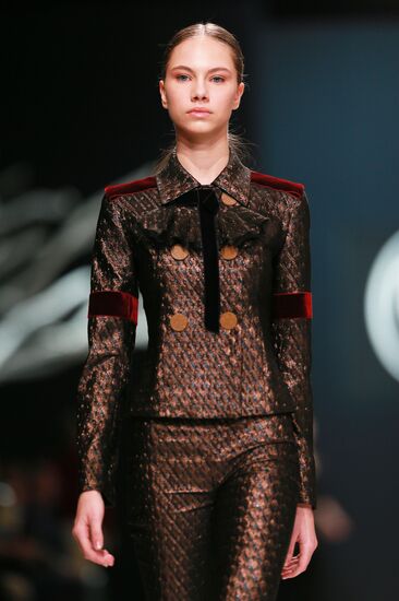 "Made in Russia" Fashion Week in Moscow. Day One