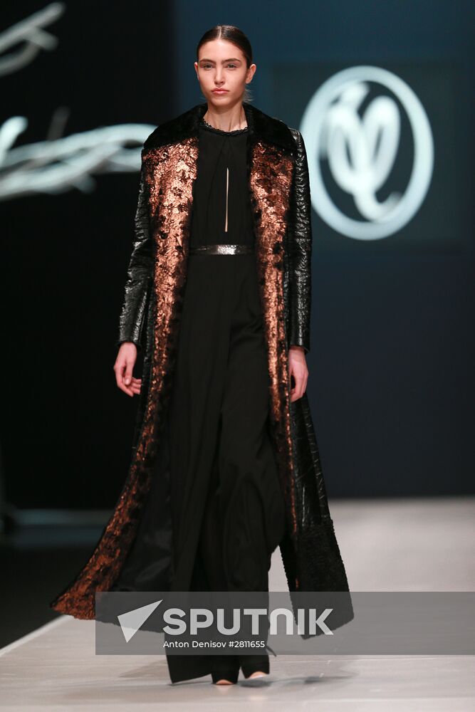 "Made in Russia" Fashion Week in Moscow. Day One