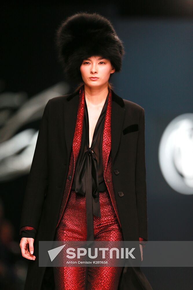 "Made in Russia" Fashion Week in Moscow. Day One