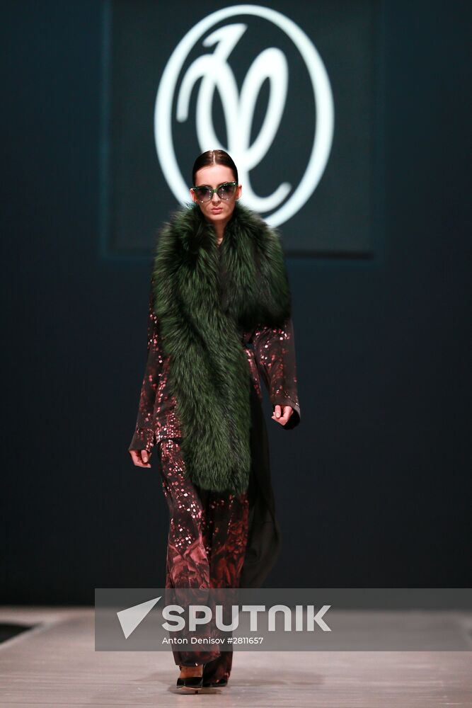 "Made in Russia" Fashion Week in Moscow. Day One