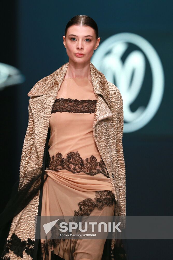 "Made in Russia" Fashion Week in Moscow. Day One