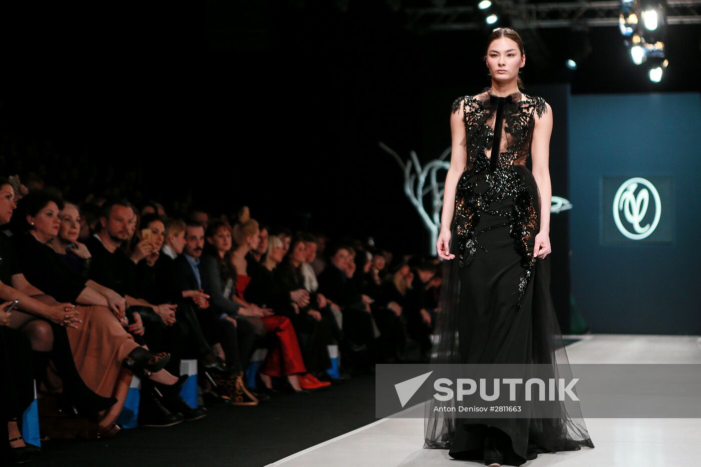 "Made in Russia" Fashion Week in Moscow. Day One