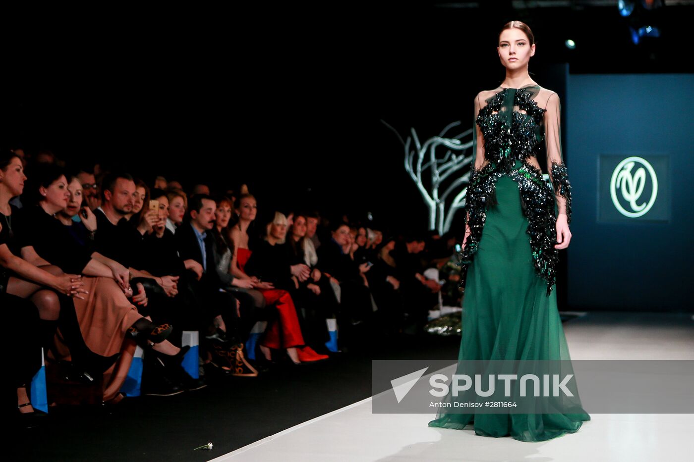 "Made in Russia" Fashion Week in Moscow. Day One