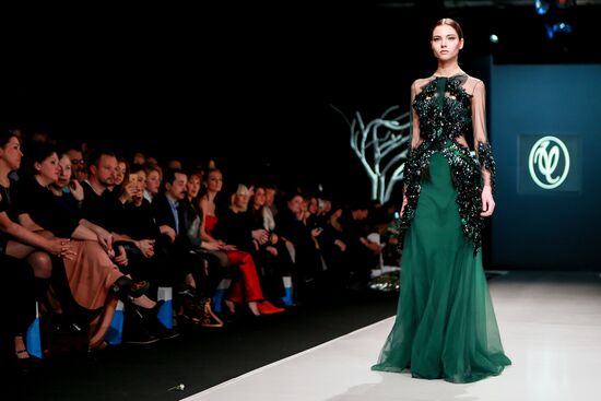 "Made in Russia" Fashion Week in Moscow. Day One