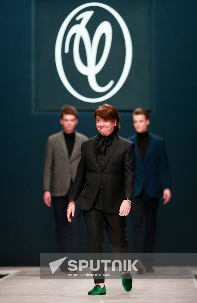 "Made in Russia" Fashion Week in Moscow. Day One