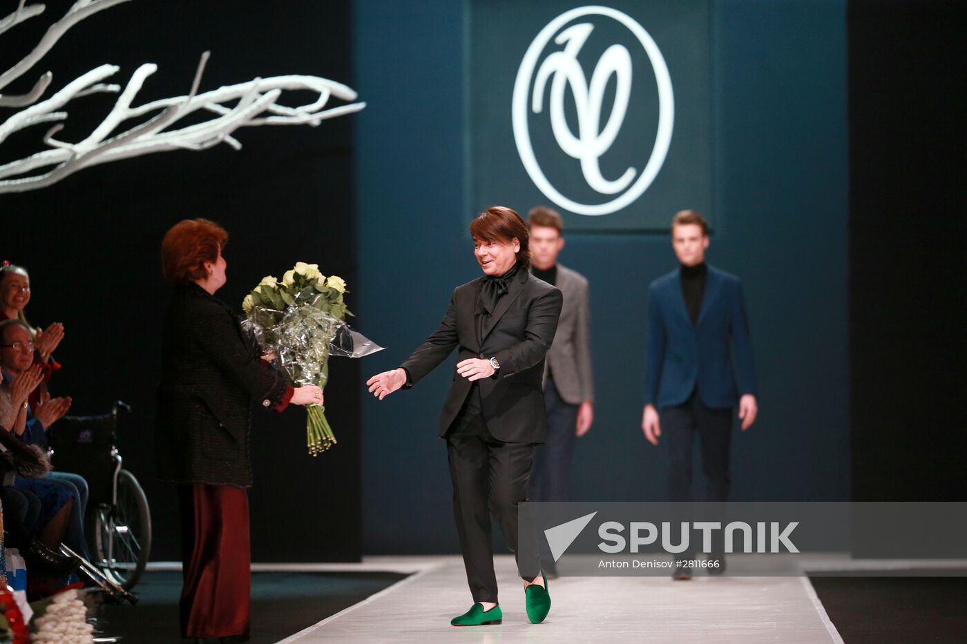 "Made in Russia" Fashion Week in Moscow. Day One