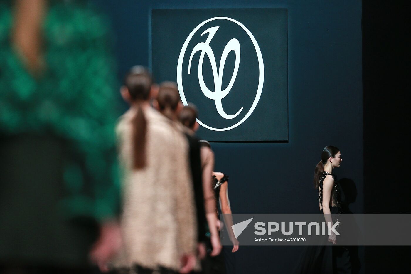 "Made in Russia" Fashion Week in Moscow. Day One