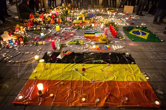 Brussels remembers terrorist attack victims