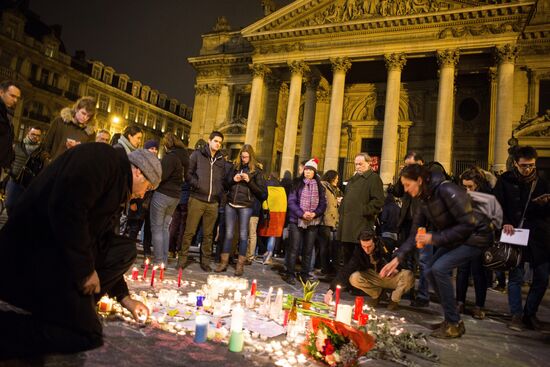 Brussels remembers terrorist attack victims