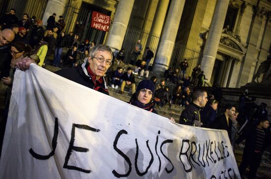 Brussels remembers terrorist attack victims