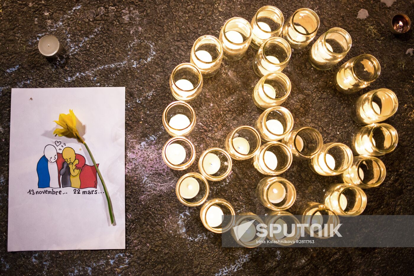 Brussels remembers terrorist attack victims