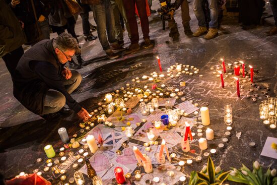 Brussels remembers terrorist attack victims