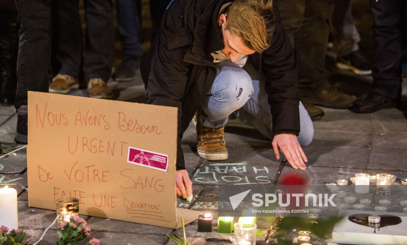Brussels remembers terrorist attack victims
