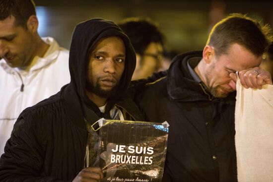 Brussels remembers terrorist attack victims